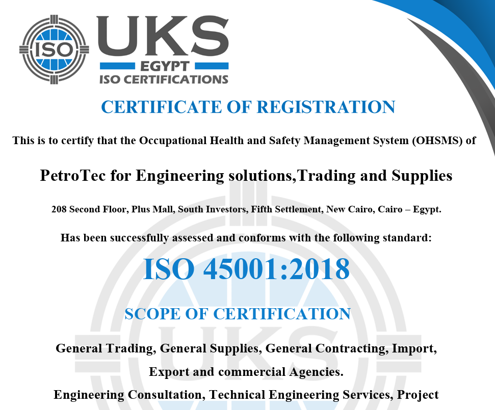 PetroTec for Engineering  45001